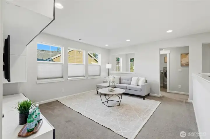 Comfortable family gathering space