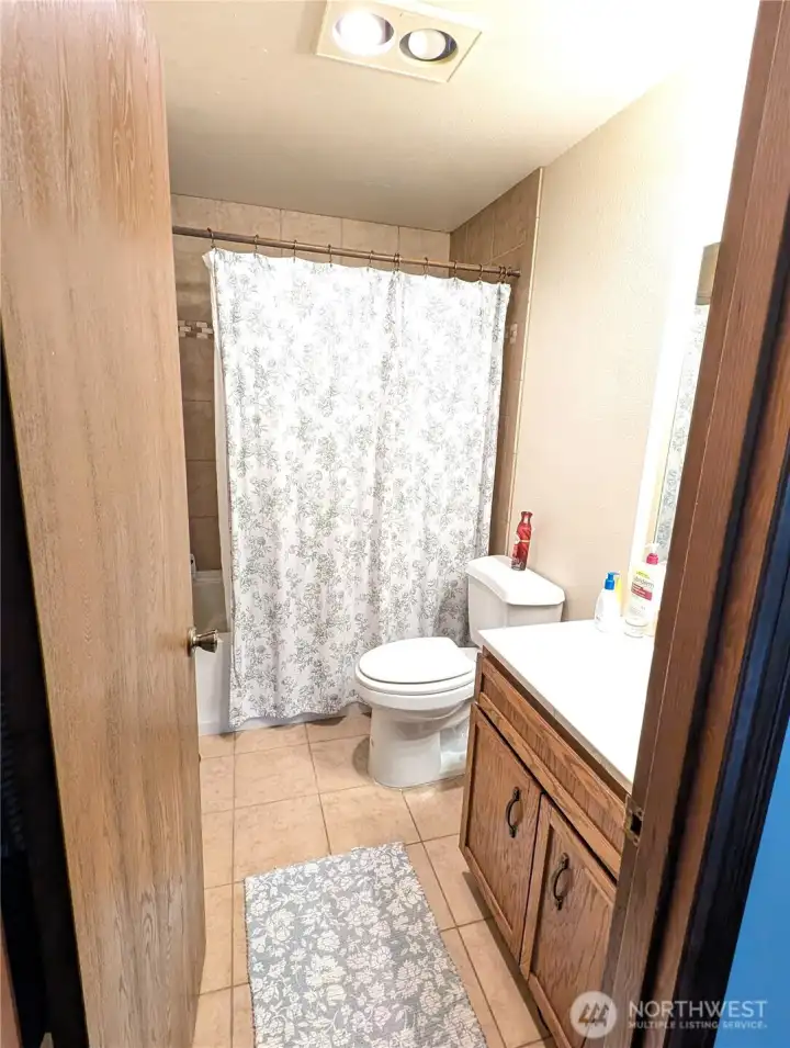 Full bath recently updated.