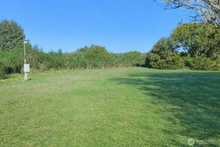 Electric and water already on the property