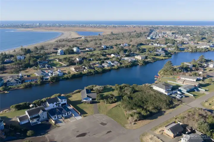 The beach is never far away!