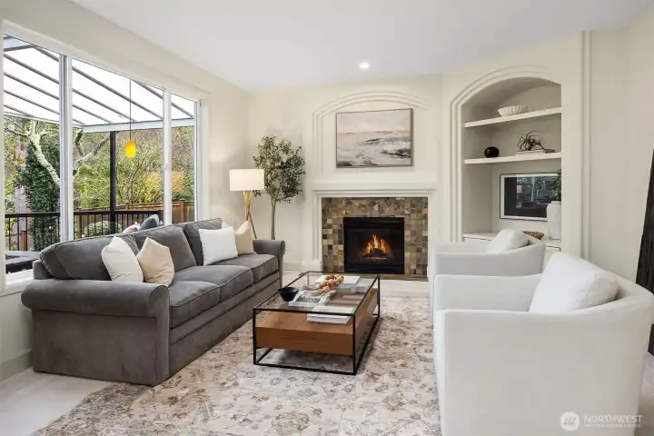 Set against a peaceful greenbelt backdrop in the heart of Trossachs, this spacious residence offers exceptional privacy, scale, and timeless architectural character. Recent interior updates - including fresh paint, new carpeting, updated lighting, and a new roof, enhance the home’s presentation, creating a bright, cohesive backdrop for refined everyday living.