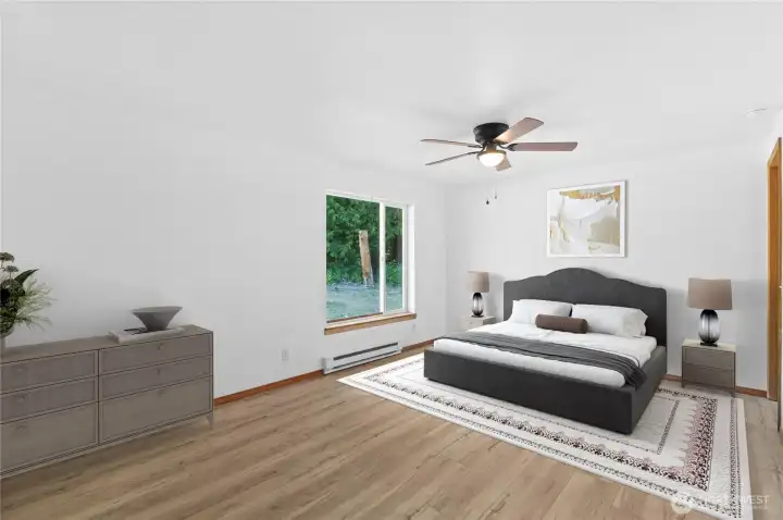 Primary Bedroom Virtual Staging