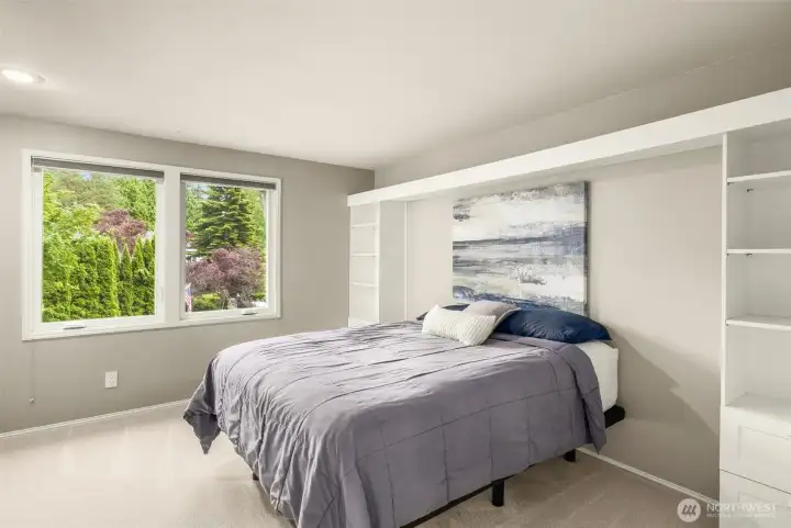 1 of 4 spacious upstairs bedrooms