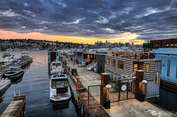 Breathtaking views with gated community