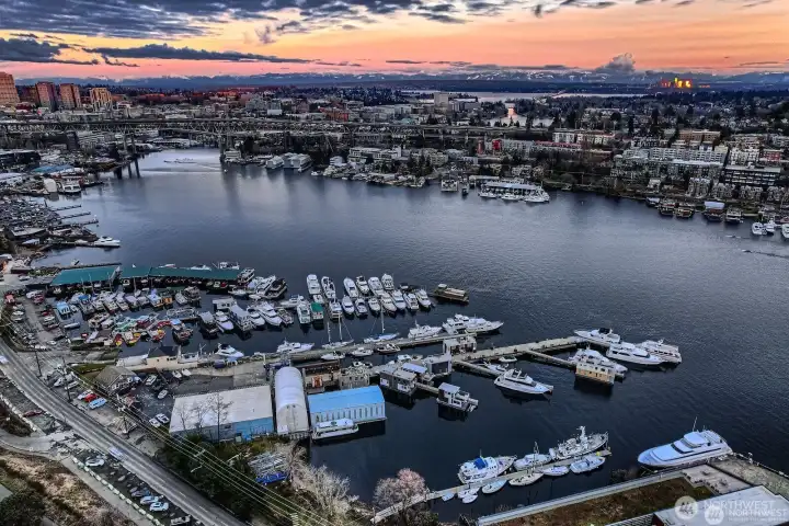 View to the Northeast