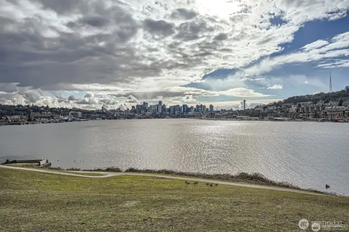 View from Gas Works Park