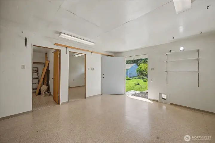 Interior of Detached Studio.