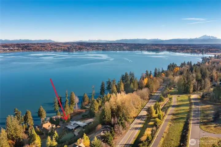 Views East of Mt Baker