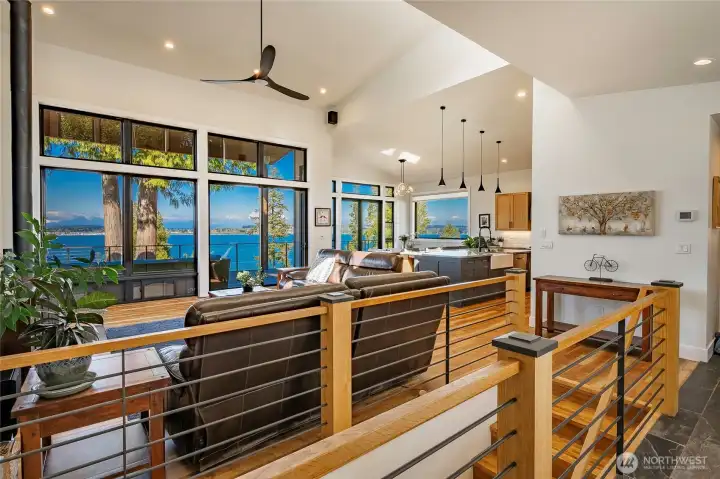 Huge open floor plan