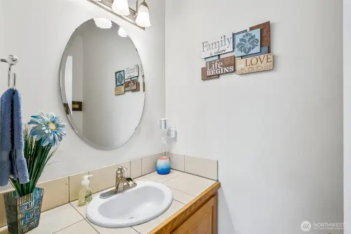 main floor - 1/2 bath