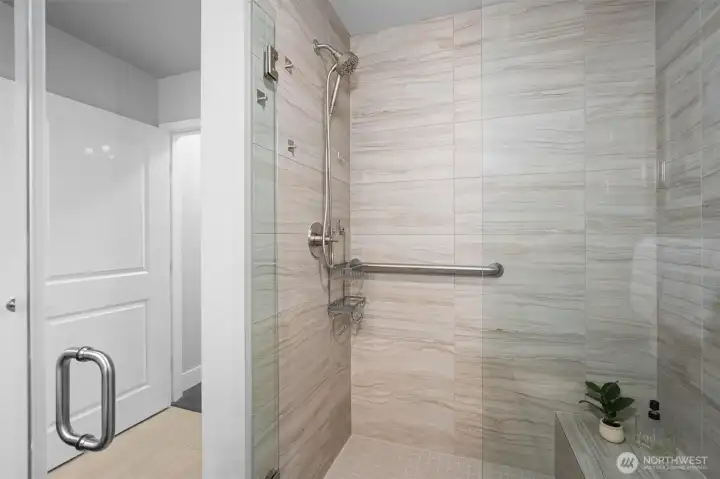 The ensuite in the primary suite. All the features you would expect in such a great unit. The ensuite in the primary suite. All the features you would expect in such a great unit.