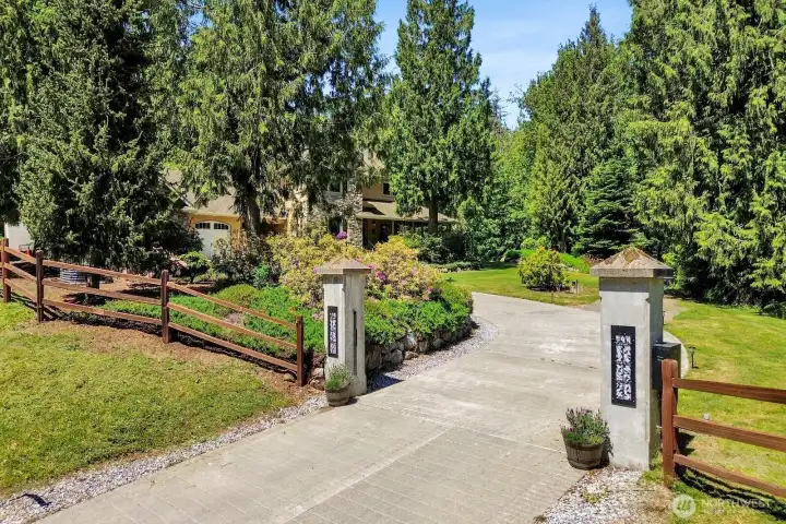 A gated estate set on private acreage...but just 15-minutes to downtown Bellingham A gated estate set on private acreage...but just 15-minutes to downtown Bellingham
