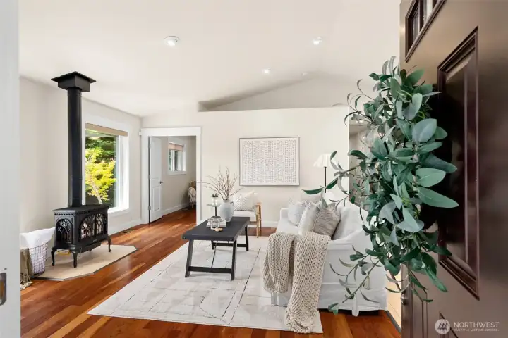 Entry to home and great room