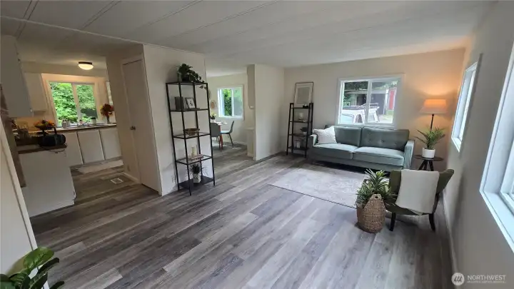 Open concept living