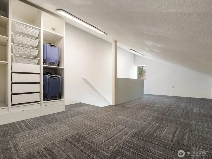 The bonus room can be used for so many things.