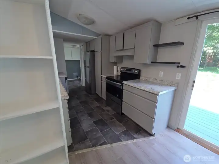 Kitchen with nice big pantry and new appliances in 2025 Kitchen with nice big pantry and new appliances in 2025
