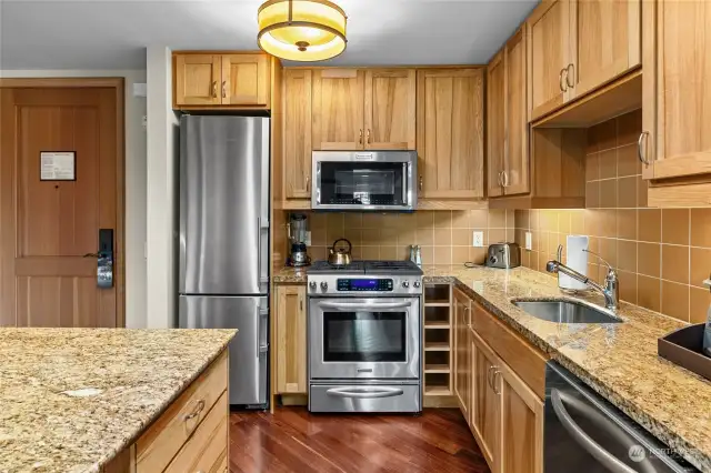 One of the best kitchen layouts in the building!