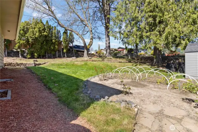 Backyard with Garden Space