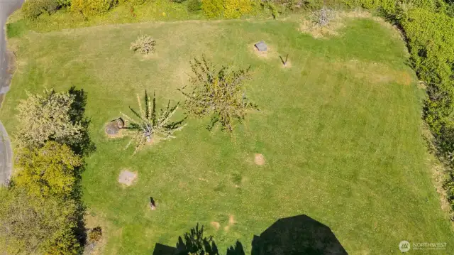 Adjacent buildable lot with separate tax parcel