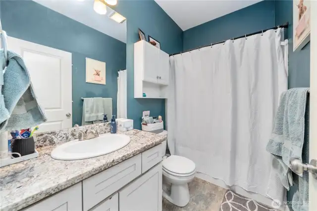Guest bathroom.