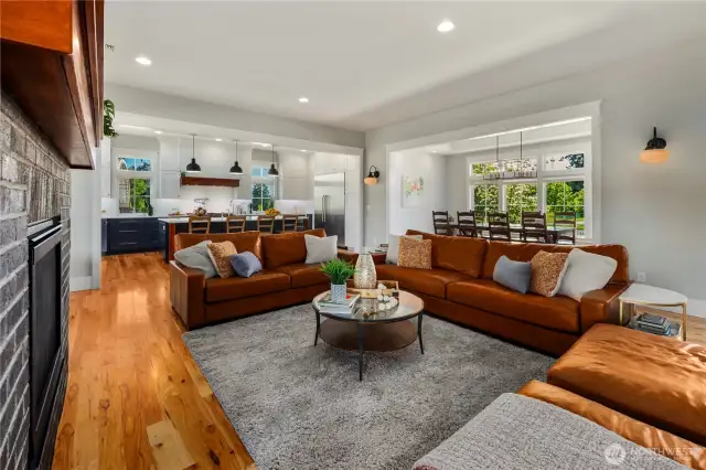 High ceilings throughout the home!