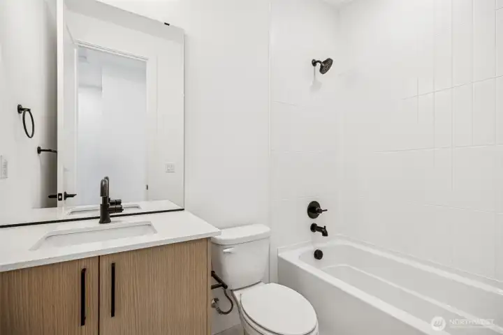 Hall Bath (actual home)