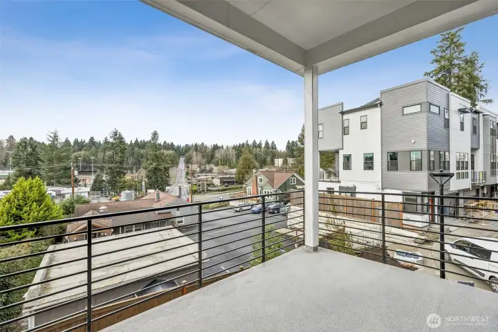 Covered deck on homesite 24