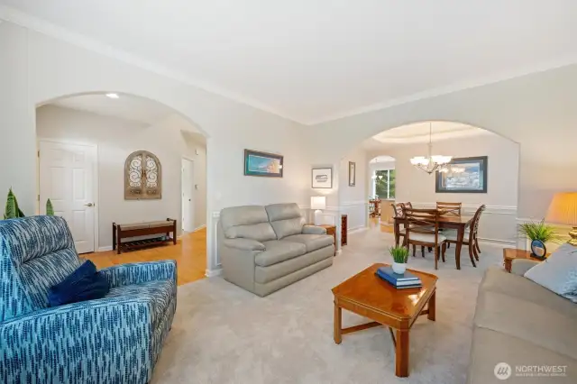 Just a spacious and comfortable home. And this is just part of the first floor.