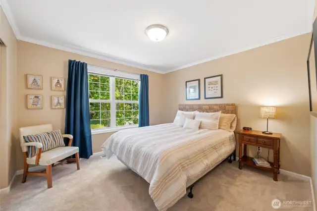 4th bedroom on the 2nd floor is large and spacious.