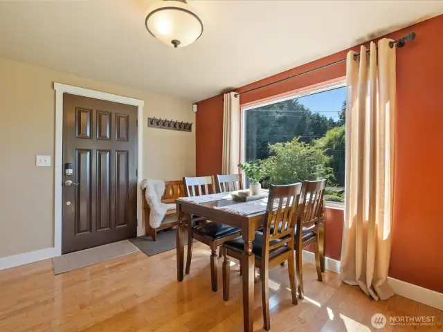 Step inside to Hardwood floors, large view windows, and lots of updating throughout.