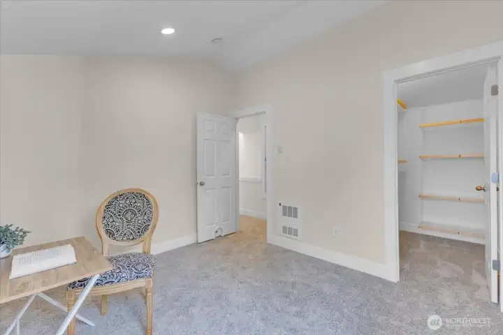 3rd bedroom with walk in closet