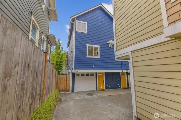 Drive straight into your garage!