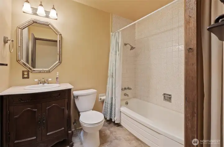 Main hallway bathroom upstairs.
