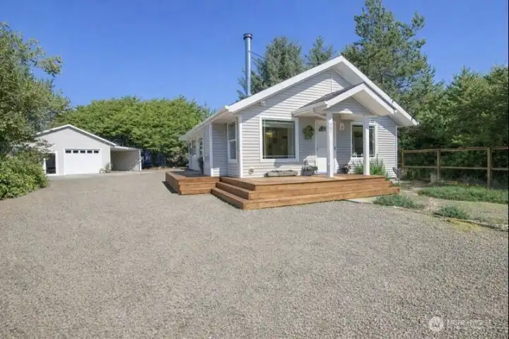 Plenty of space for RV parking.