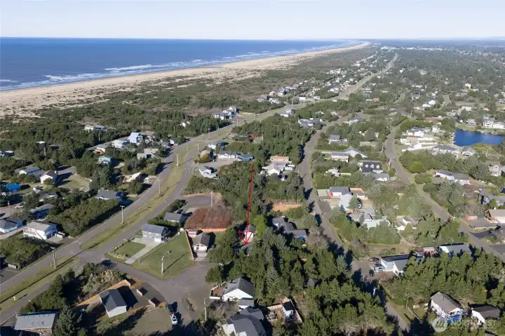 The beach is never too far!