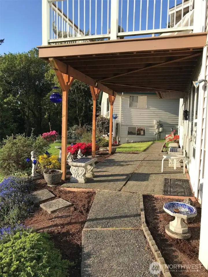 Gorgeous plantings out back