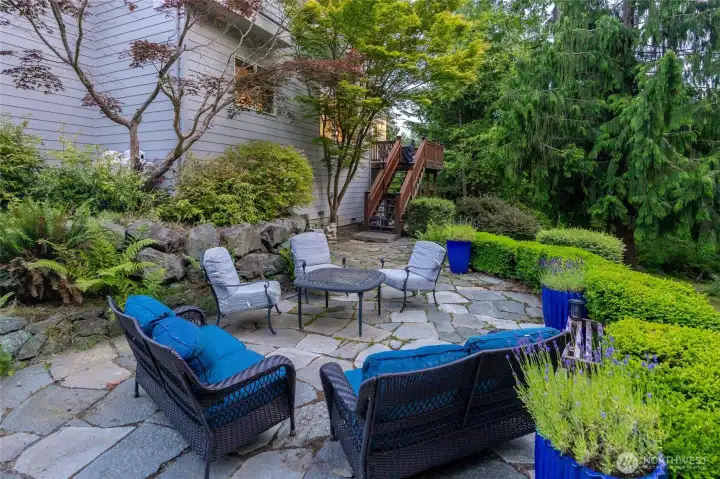 Peaceful and private outdoor retreat with multiple entertaining spaces!