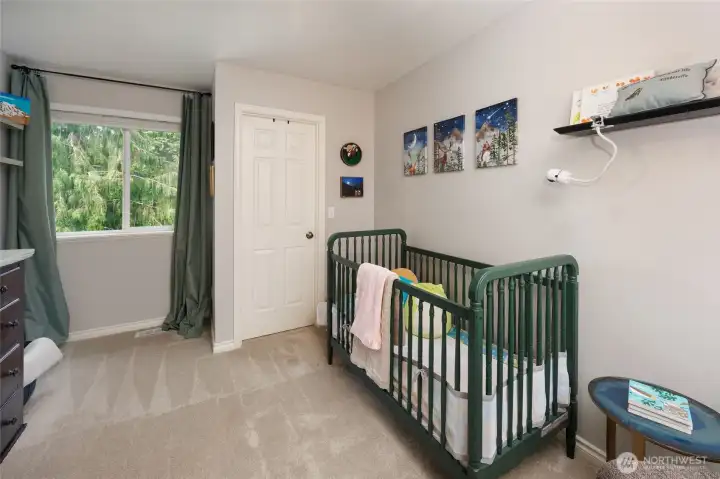 One of four bedrooms upstairs.