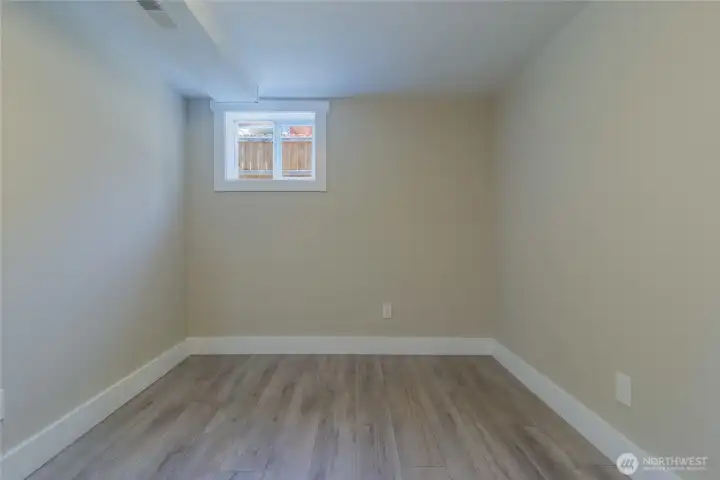 Lower Level Extra Finished room could be used as Bedroom