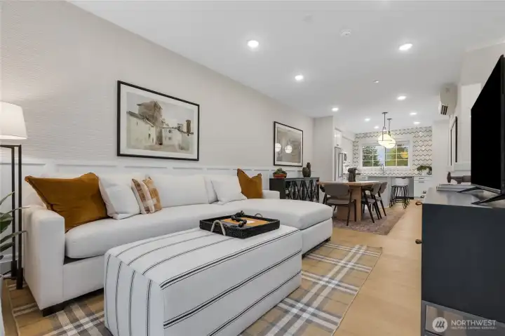 Living/Dining Colors and features may vary