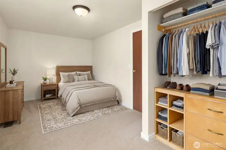 Bedroom 3 - virtually staged