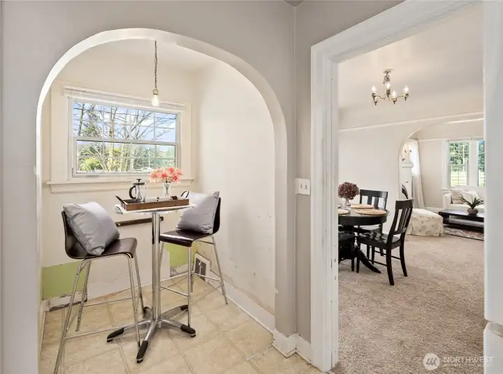 Eating Nook in Kitchen