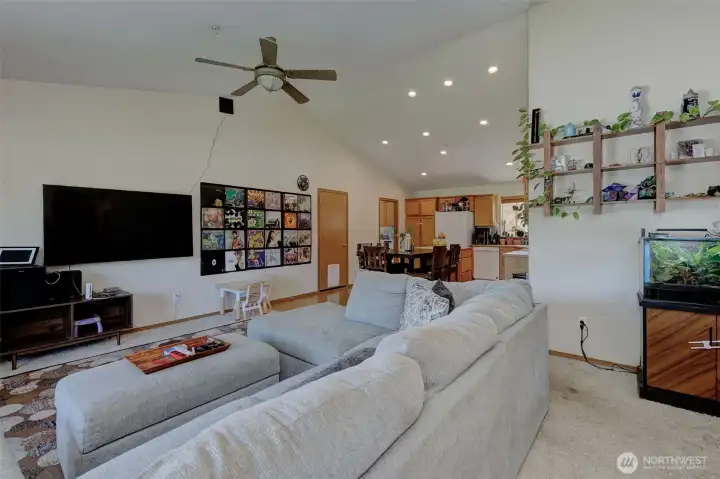 Open concept, large living room