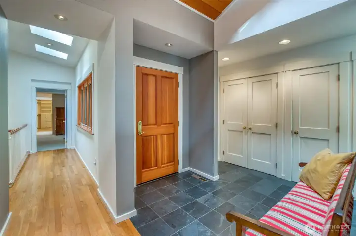 Entry hall. Bright and welcoming.