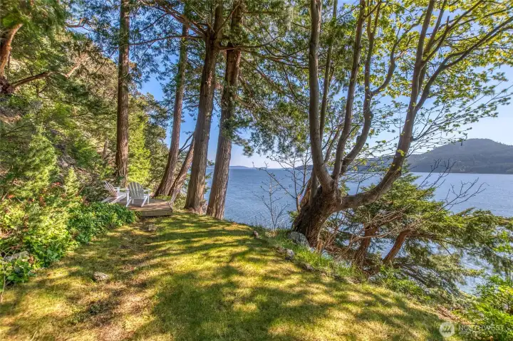 Imagine yourself on the corner of peace and quiet.