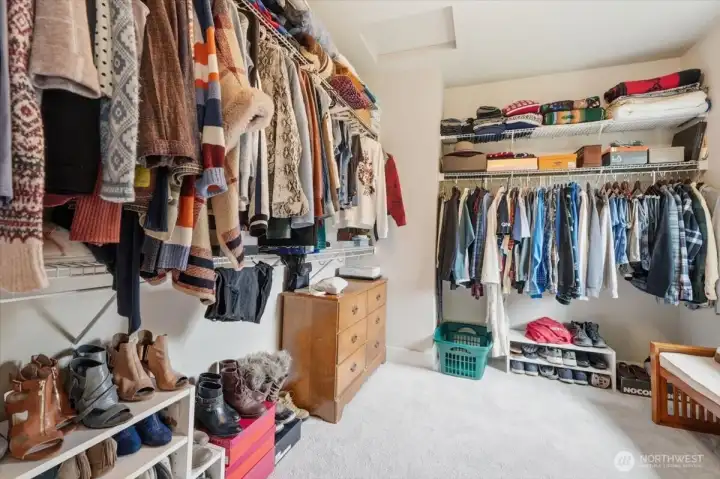 Primary Bedroom Walk-in Closet