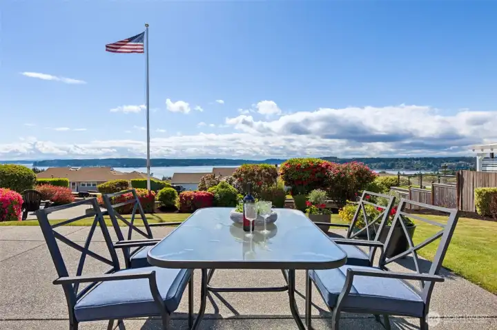 Many outdoor patio spaces to enjoy the views