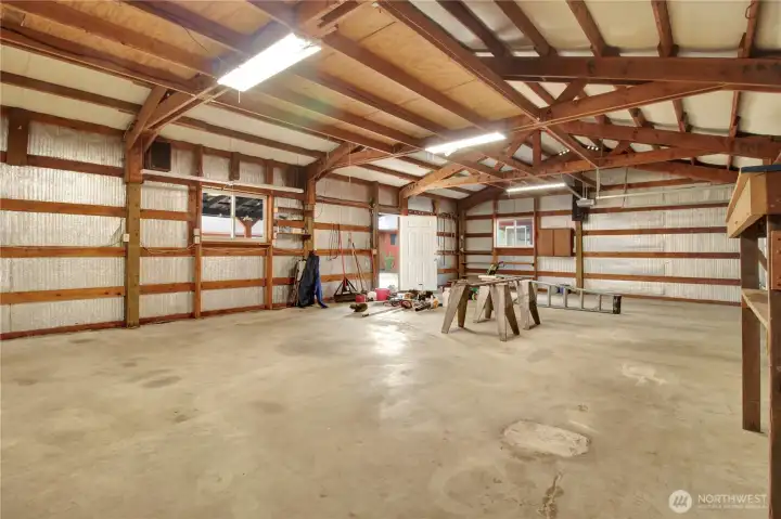 Interior of shop.