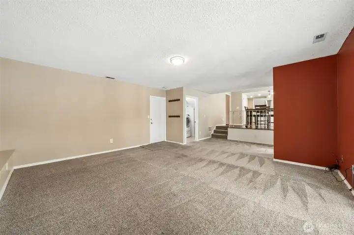 Open to kitchen so no one gets left out of the party.