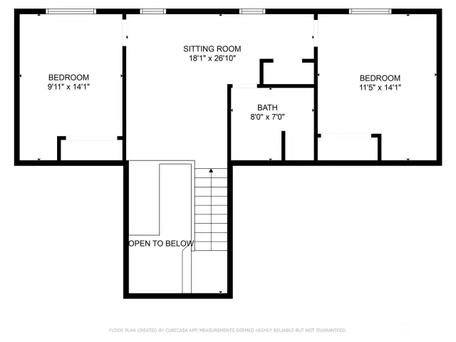 Upper Level Floorplan